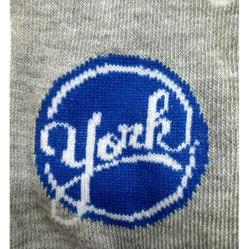 York Peppermint Patty Socks Funny Humor Crew Men’s Size 6–12
